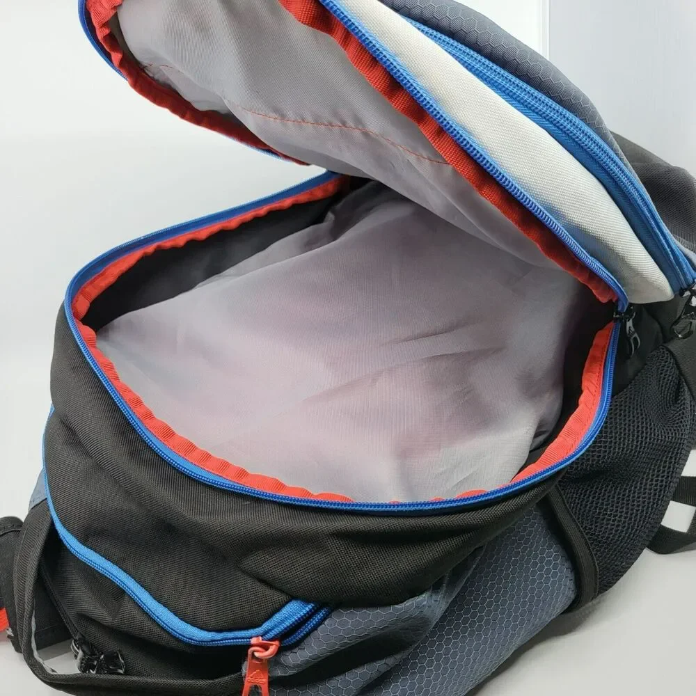 Adidas Prime Sport Gym Travel Training School Backpack Power Blue Solar Red FLAW